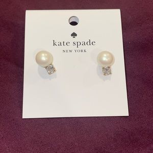 Kate Spade pearls of wisdom earrings